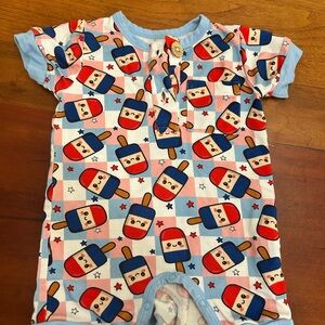 Colorful Ice Pop Print Kids Bodysuit